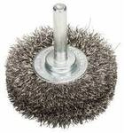 Bosch Accessories Scheibenb&uuml;rste, gewellt, rostfrei, 50 mm, 0,2 mm, 15 mm, 4500 U/