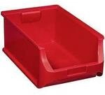 Allit 456217 Sichtlagerkasten ALLIT - Sichtlagerkasten ProfiPlus Box 5 aus PP rot