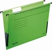 LEITZ 19863055, Leitz H&auml;ngetasche Alpha DIN A4 Gr&uuml;n 5 St./Pack. 19863055 5 St.