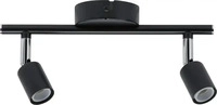 PAULMANN 66751, Paulmann Carolina 66751 Wandstrahler GU10 Anthrazit, Chrom