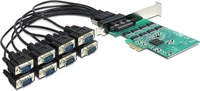 DELOCK 89336, Delock 89336 PCI-Express Karte RS232 PCIe