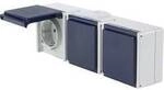 AS Schwabe 62464 Aufputz-Steckdose IP54 Grau