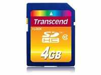 TRANSCEND TS4GSDHC10, Transcend Premium SDHC-Karte Industrial 4 GB Class 10 Schwarz