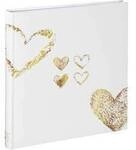 hama 00002363 Buch-Album Lazise, 29x32 cm, 50 wei&szlig;e Seiten, Gold