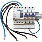 Gewiss GW96080 GEWISS Z&auml;hler-Abgangs-Kit GW96080 Anschlussmodul 4polig 40 A 400 V 1