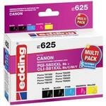 Edding Druckerpatrone ersetzt Canon PGI-580PGBK XXL, CLI-581C XXL, CLI-581M XXL,
