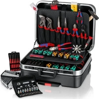 KNIPEX 00 21 06 M, Knipex 00 21 06 M Elektriker, Handwerker Werkzeugkoffer best&uuml;ckt