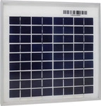 PHAESUN 310164, Phaesun Sun Plus 5 Polykristallines Solarmodul 5 Wp 12 V