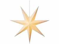 Konstsmide 5922-200 Weihnachtsstern Stern Weiß