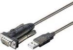 Goobay 95435 USB 2.0 Typ A auf D SUB RS-232 Stecker 9 polig / 1 Mbits USB seriell