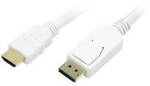 LogiLink DisplayPort / HDMI Adapterkabel DisplayPort Stecker, HDMI-A Stecker 2.00 m