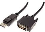 VALUE DisplayPort Kabel DP ST - DVI-D ST, schwarz, 3 m 11.99.5611