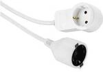 hama 00133801 Schutzkontakt-Verl&auml;ngerungskabel Powerplug, Zusatzsteckdose, 3,0 m,
