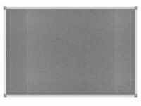 Maul 6444284 Pinnwand Grau Textil 120 cm x 90 cm