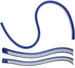 Donau Elektronik MLK60 Kurvenlineal Kunststoff, Stahl Blau 60 cm