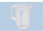 H&uuml;nersdorff 937000 Messbecher 2000 ml Kunststoff