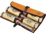 Zimmermannsbeitelsatz 4-tlg., in Velourledertasche Kirschen 1958000