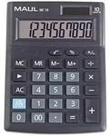 Maul MC 10 Tischrechner Schwarz Display (Stellen): 10 batteriebetrieben,