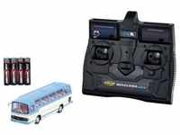Carson RC Sport 504143 MB Bus O 302 blau 1:87 RC Modellauto inkl. Akku, Ladegerät