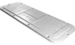 Rittal AX 2563.200 2563200 Flanschplatte (L x B) 149 mm x 447 mm Kunststoff Grau 1