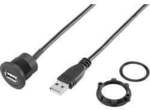 TRU COMPONENTS USB-20-BK USB A Einbaubuchse 2.0 Inhalt: 1 St.