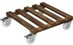 Wagner 20087001 Transportroller Holz Traglast (max.): 250 kg 45 cm x 45 cm x...