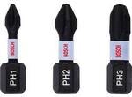 Bosch Accessories Bosch Power Tools 2608522470 Kreuzschlitz-Bit 3teilig Kreuzschlitz