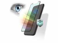 hama 00188659 3D-Full-Screen-Schutzglas Anti-Bluelight+Antibakt. für iPhone 12/12