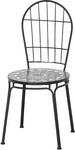 SIENA GARDEN J53782, Siena Garden J53782 Como Stapelstuhl Stahl mit Mosaikoptik