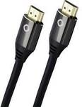 Oehlbach HDMI Anschlusskabel HDMI-A Stecker, HDMI-A Stecker 2.00 m Schwarz D1C92493