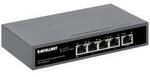 Intellinet PoE-Powered 5-Port Gigabit Netzwerk Switch RJ45 10 / 100 / 1000 MBit/s