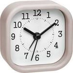 TFA Dostmann 60.1035.16 Quarz Wecker Pastell-Rosa Alarmzeiten 1