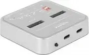 DELOCK 64138, Delock 64138 USB-C, ExpressCard Festplatten-Dockingstation mit USB Hub