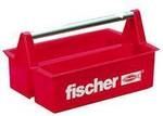 Fischer 060524 WZK Werkzeugkasten unbest&uuml;ckt Rot