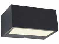 Lutec GEMINI 5189113118 LED-Außenwandleuchte LED 10.5 W Anthrazit
