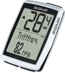 SIGMA 12210, Sigma BC 12.0 WR Fahrradcomputer Kabel&uuml;bertragung mit Radsensor Wei&szlig;