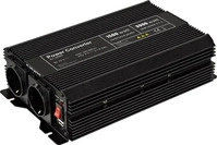 GOOBAY 58884, Goobay Wechselrichter SPW IT 1500 W 12 V/DC - 230 V/AC, 5 V/DC