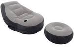 Intex 68564NP UltraLounge Sessel (L x B x H) 137 x 102 x 79 cm Grau