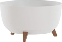 SIENA GARDEN M82584, Siena Garden LA882-05 M82584 Pflanzgef&auml;&szlig; Kunststoff Wei&szlig;