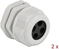 DELOCK 60384, Delock 60384 Kunststoff Grau 1 St.