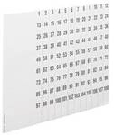 Hager ZZ90C Hager ZZ90C Beschriftungsb&ouml;gen universZ Nummerierung 1-108 DIN A4