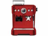 Trisa Barista Plus Espressomaschine Rot 2300 W mit Mahlwerk