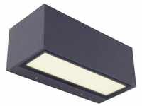 Lutec GEMINI 5189112118 LED-Außenwandleuchte LED 20 W Anthrazit