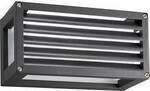 Heitronic Sevilla Lamellen 500614 Wandleuchte E27 7 W Anthrazit