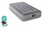 Intex 64112 TWIN DURA-BEAM PRESTIGE AIRBED W/FASTFILL USB PUMP Luftbett (L x B x H)