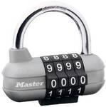 Master Lock P22164 Vorh&auml;ngeschloss 64 mm gleichschlie&szlig;end Silber, Schwarz