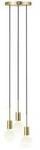 Nordlux Paco 3-Spot 2112063035 Pendelleuchte E27 Messing
