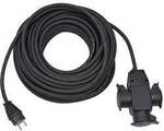 Brennenstuhl 1167820301 Strom Verl&auml;ngerungskabel Schwarz 25.00 m H05RN-F 3G 1,5 mm&sup2;