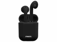 STREETZ TWS-0003 In Ear Headset Bluetooth® Stereo Schwarz Fernbedienung, Headset,