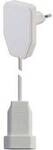 NVB 104573 Strom Verl&auml;ngerungskabel Wei&szlig; 0.80 m H03VVH2-F 2X 0,75 mm&sup2;